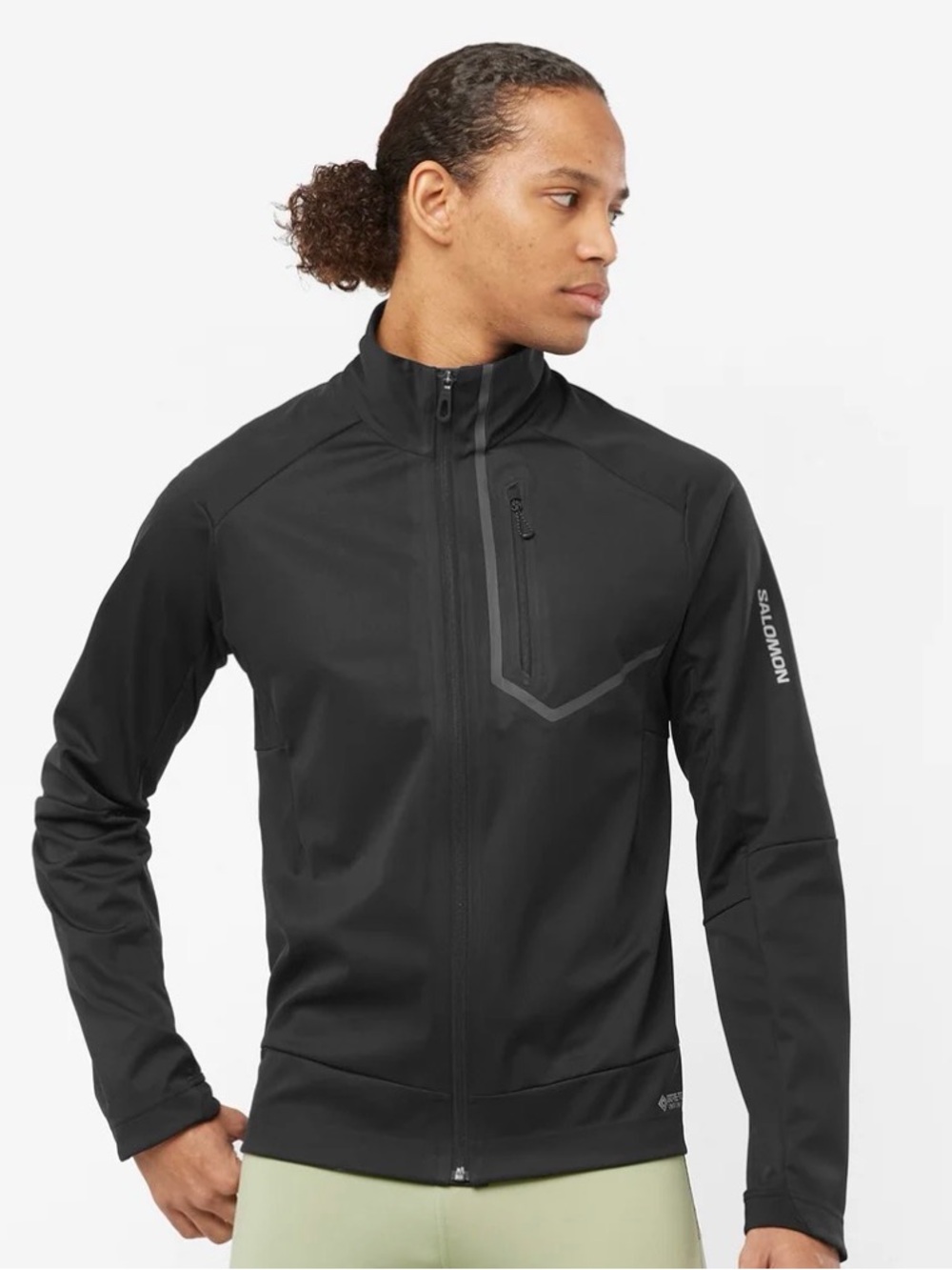 Salomon Mens Gore-Tex Infinium Windstopper Jacket - #